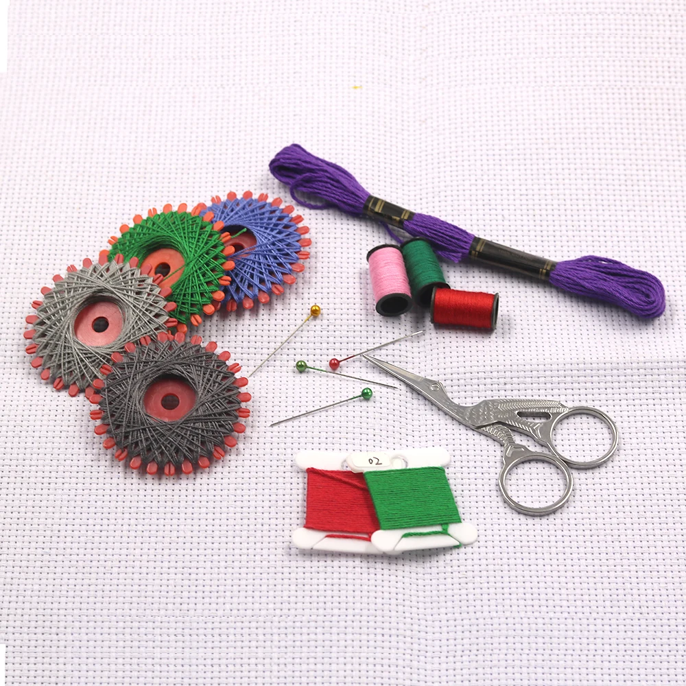 Набор прочных и долговечных ниток из полиэстера 18 шт.|Швейные инструменты