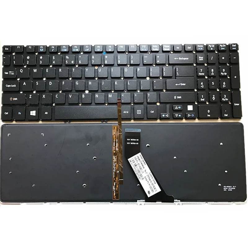 Бесплатная Доставка! Сменные клавиатуры для ноутбука Acer V5-552G ZRQ M5-583G M5-583P V7-582P V7-582PG