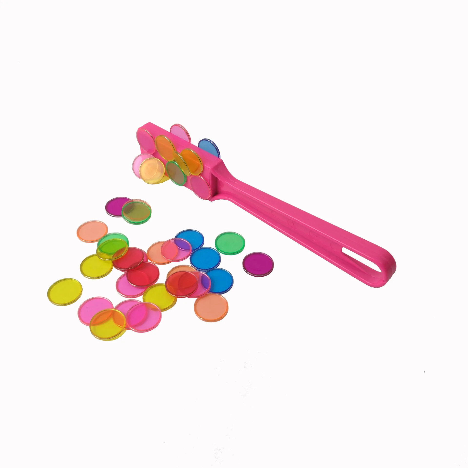 100 шт. Монтессори обучающий 1 Набор игрушек набор магнитных палочек с прозрачными