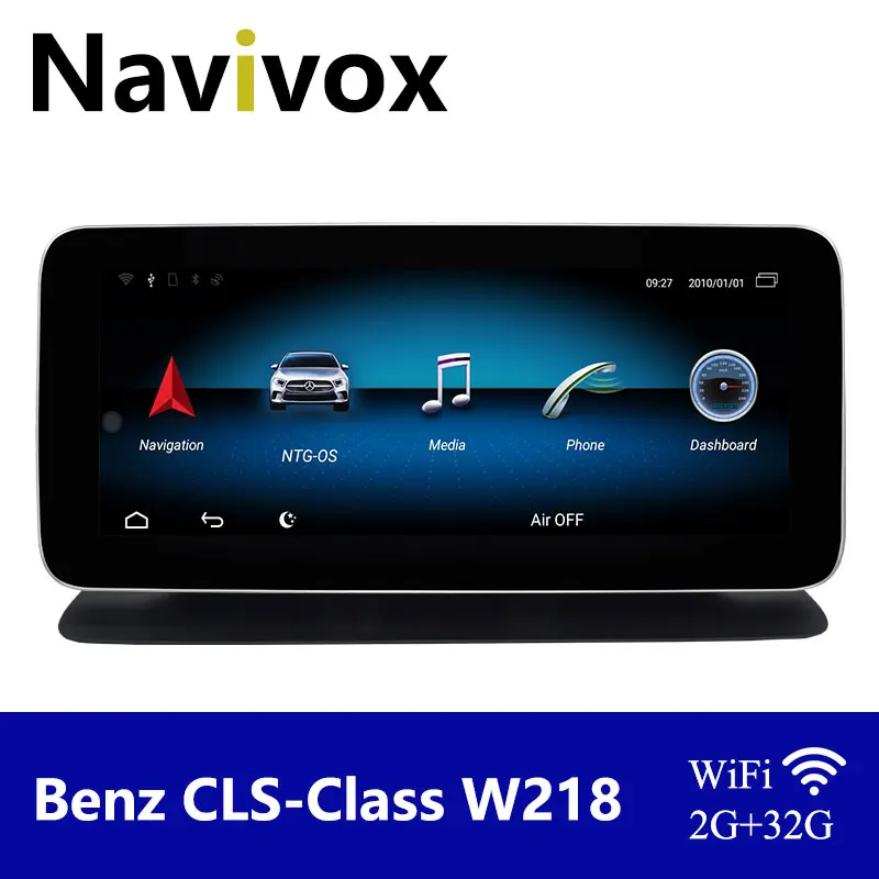 

Navivox Car Radio Display Multimedia Player For Benz CLS Class W218 2011 2012 2013 2014 2015 2016 2017 2018 WIFI GPS