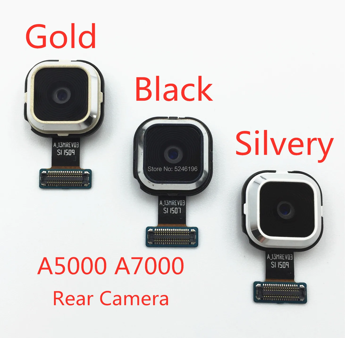 1 шт. Модуль задней большой основной камеры гибкий кабель для samsung Galaxy A5 A5000 A500F A7 A7000 A700 задний основной гибкий кабель камеры Новый