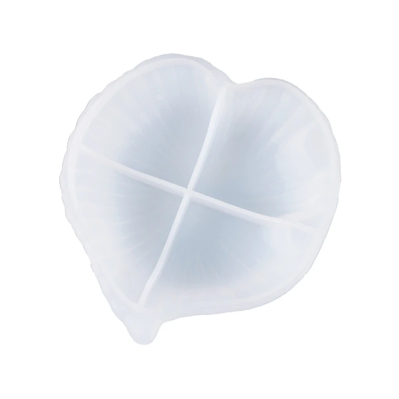 

DIY Glass Leaf Saucer, Epoxy Resin Molds Saucer, Storage Set, Table Decoration, Tray Silicone Mold, Handmade, for Resin