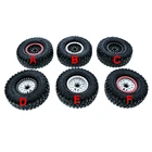 4 шт., алюминиевый сплав 2,2 дюймовые колесные диски для 110 SCX10 90046 AXI03007 SCX10 II Traxxas TRX4 D90 RC, гусеничный осевой