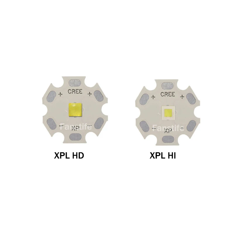 10 шт./лот Cree XLamp XPL XP-L HI/HD Вт высокомощный светодиодный с алюминиевой печатной