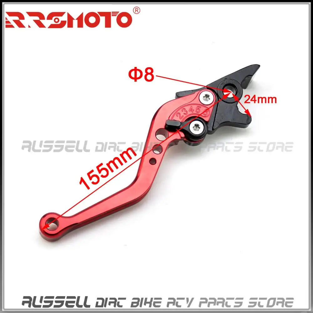 Правый боковой тормозной рычаг для 125cc ~ 250cc грязевого питбайка мотоцикла