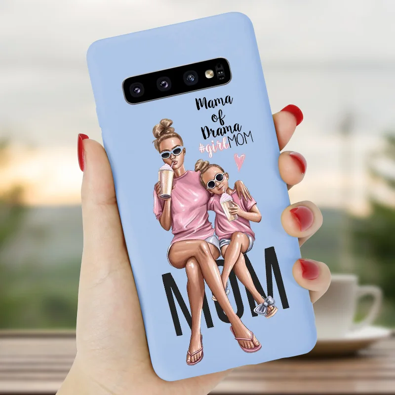 LSMM1 Супер или «I Love Mama» для телефона Funda для samsung A70 A50 A40 A30 A20 A10 A7 A6 плюс A8 A5 чехол карамельный Мягкий силиконовый чехол - Цвет: LSMM1