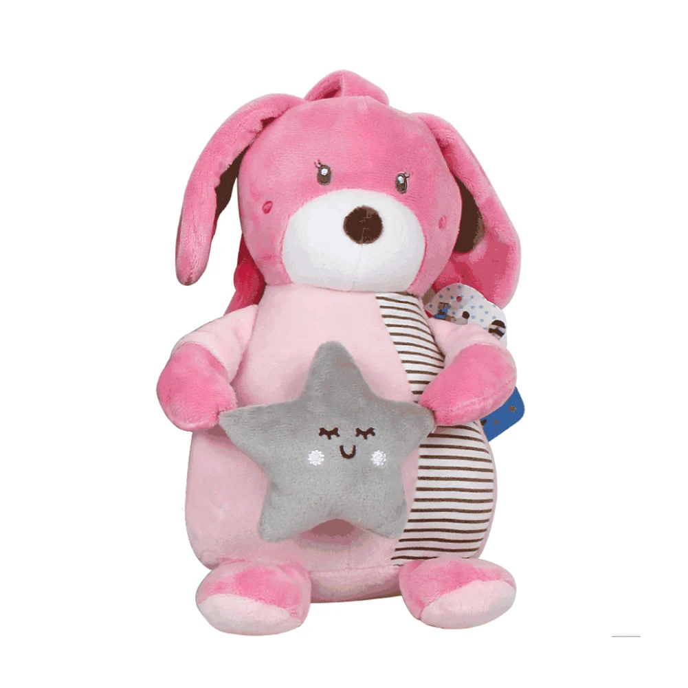Educational Crib Soft Bed Bells Toddler Musical Tail Mobiles Dolls Baby Rattles Cute Plush Toys Hanging Cartoon Animal | Игрушки и хобби