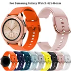 Duoteng 2022 мм мягкий силиконовый ремешок для наручных часов Samsung Galaxy Watch Active 2 4044 мм шестерни S2 спортивный браслет ремешок для Galaxy Watch