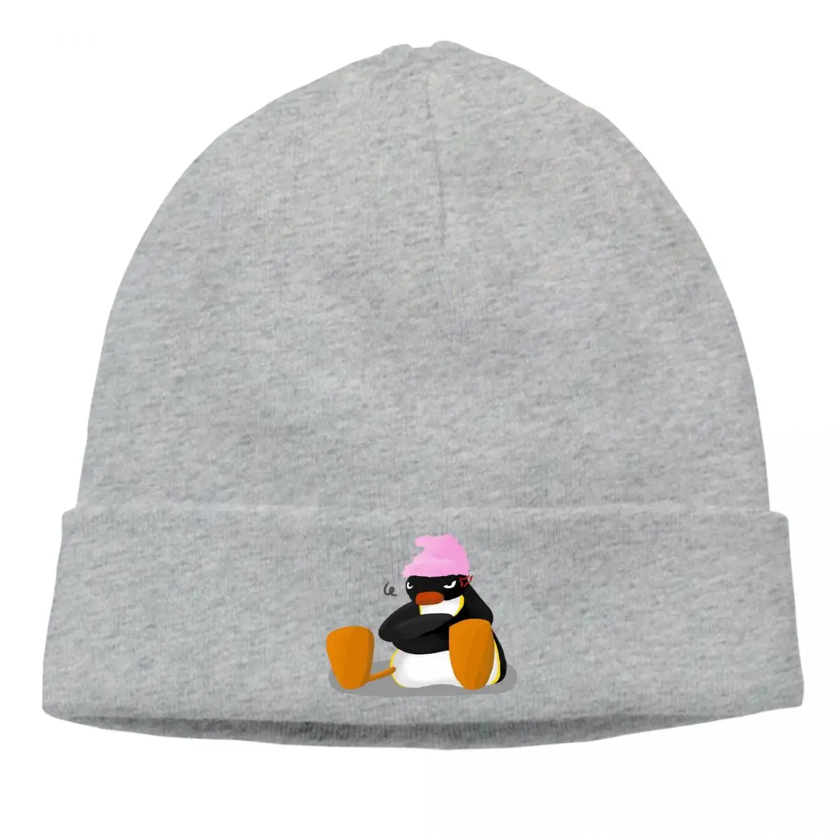 Банное полотенце шапочка для мужчин Модная вязаная шапка PINGU шапочки из