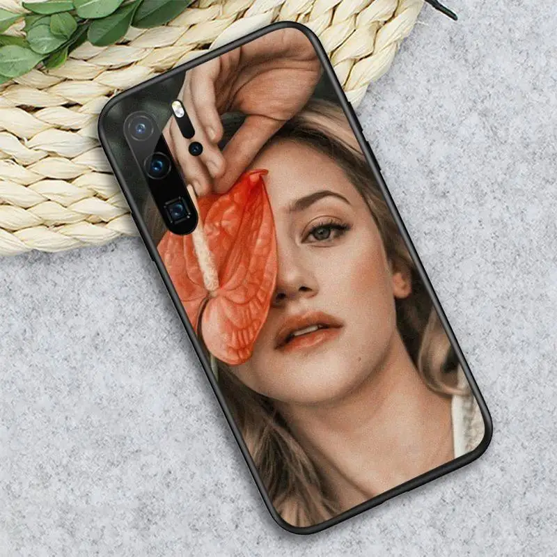 

Lili Reinhart Riverdale famous actor Phone Case For Huawei honor Mate P 10 20 30 40 i 9 8 pro x Lite smart 2019 nova 5t