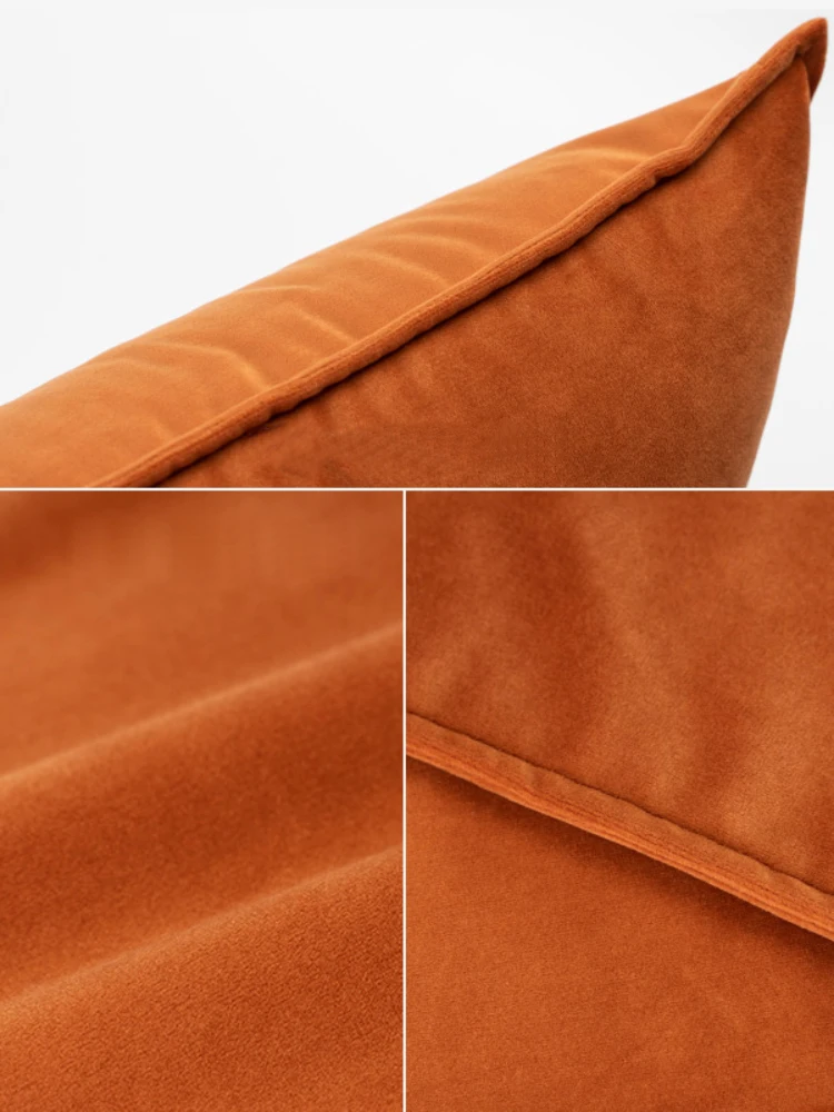 Наволочка из бархата Nordic для декоративных подушек на диване в гостиной, домашний декор, 45x45.