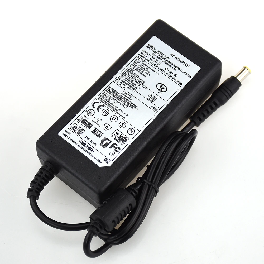 100V 240V для Samsung AP04214 UV S19B150N S19B300NW 14V 3A дисплей адаптер питания|Адаптеры ноутбуков| |