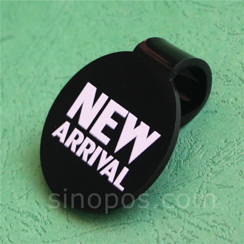 Акриловый зажим Новое поступление знак сумка ботинки рекламная этикетка ценник