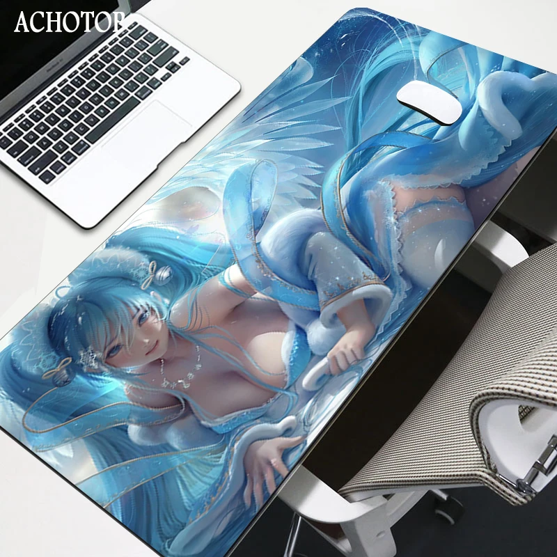 

Cool Fashion Sexy Anime Girl Ass Large Size Gaming Mouse Pad PC Computer Gamer Mousepad Desk Mat Locking Edge for CS GO LOL Dota