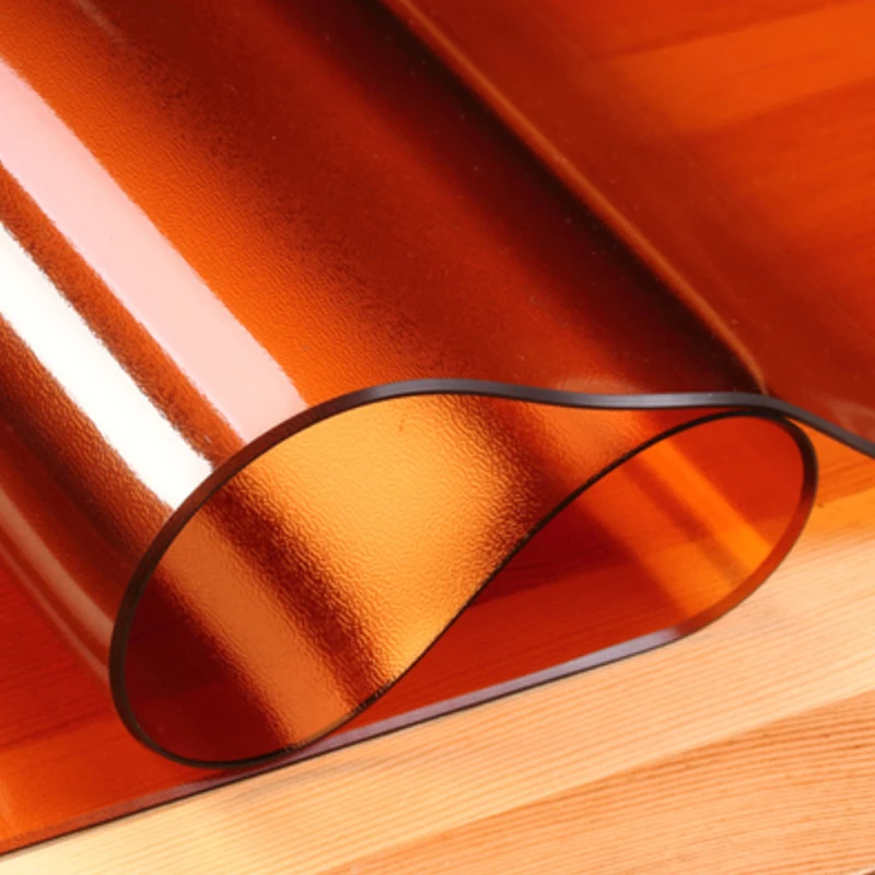 Толстая скатерть из ПВХ 1 6 мм черная матовая Водонепроницаемая для стола