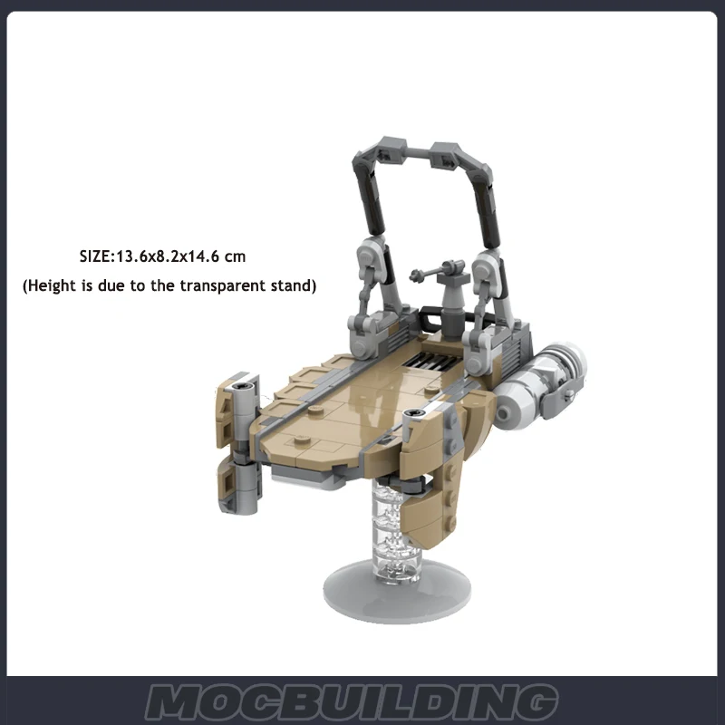 Конструктор Звёздного фильма эксперт-конструктор MOC карликовый дроид воздушный