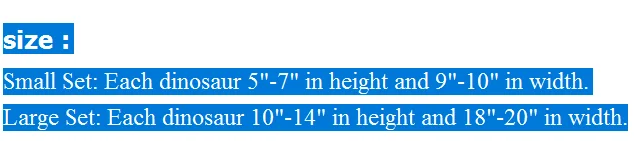5 шт./компл. динозавр настенные наклейки с принтом Silouhettes винил Стикеры детская