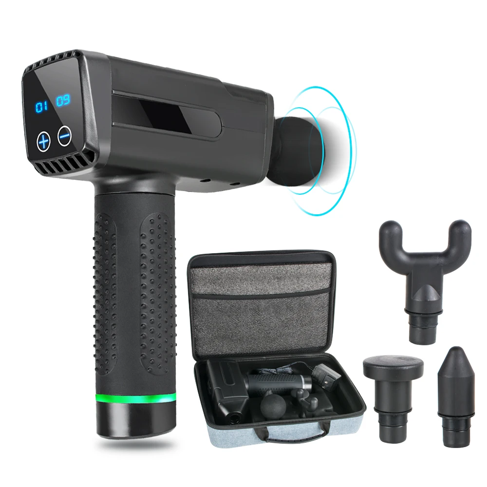 Терапевтический массажный пистолет массажер для глубоких тканей