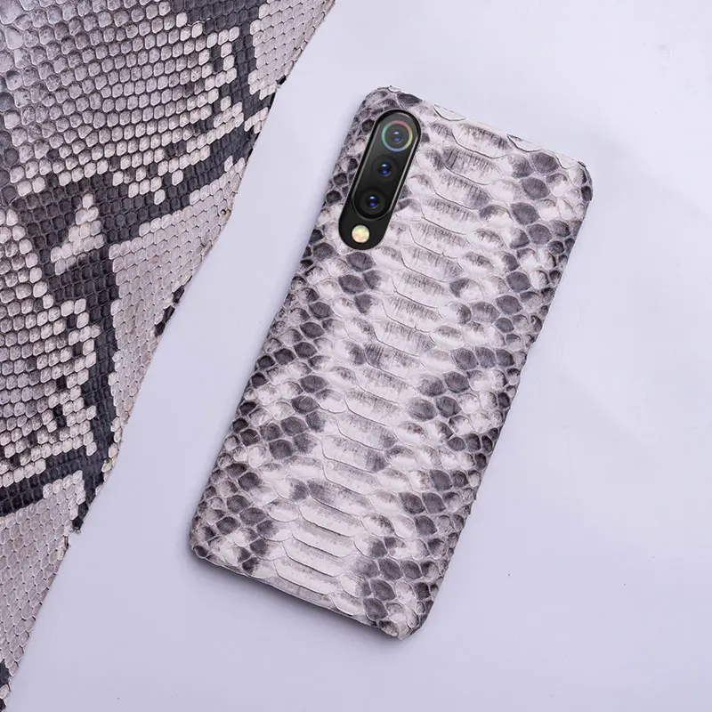 Чехол из кожи питона для телефона Xiaomi Mi 8 9 9se 9T A1 A2 A3 lite Poco F1 Max 3 Роскошный чехол Redmi