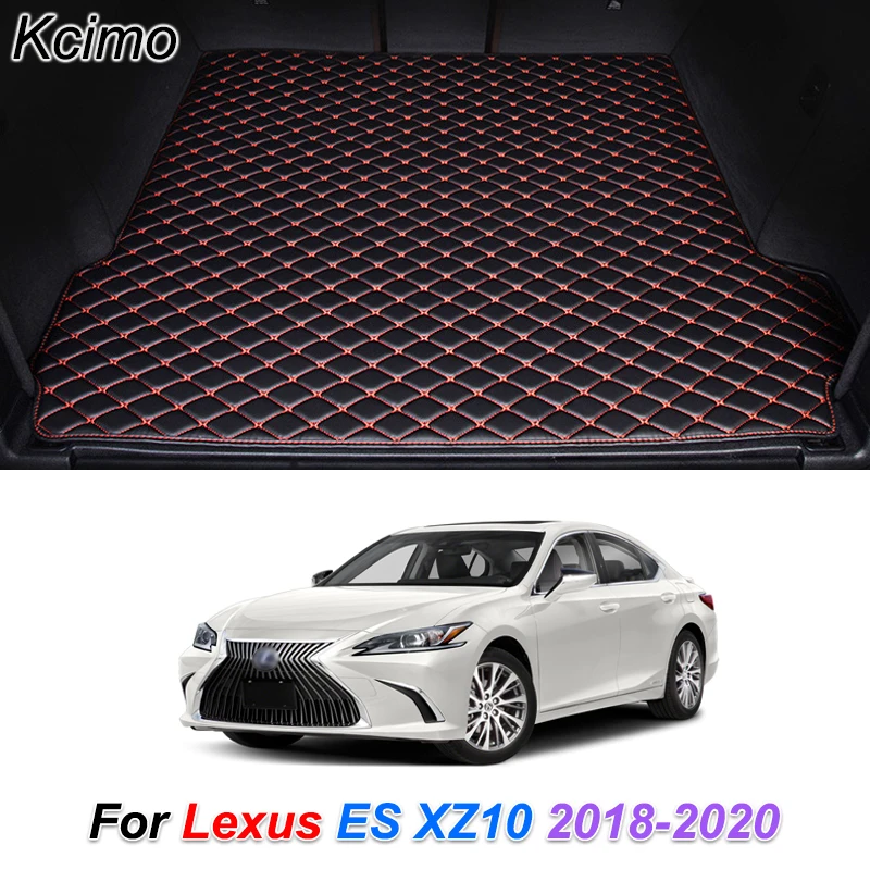 

Leather Car Trunk Mat for Lexus ES XZ10 2018 2019 2020 Rear Trunk Floor Mat Tray Carpet Cargo Liner Car Accessories