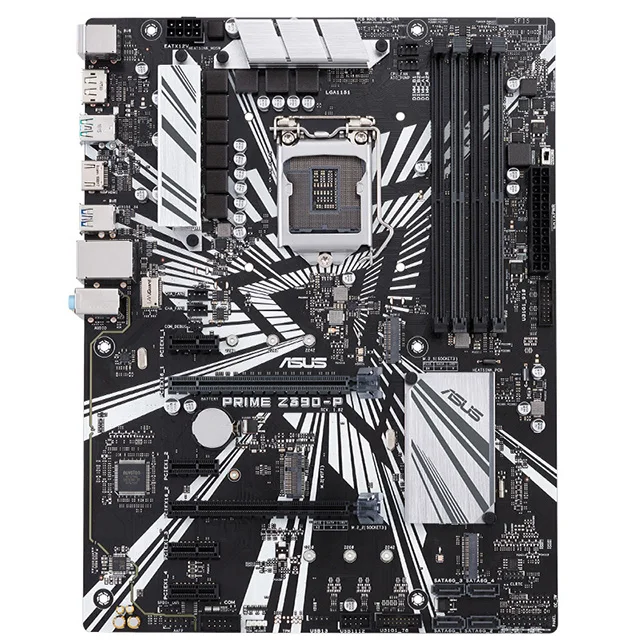 

PRIME Z390-P FOR ASUS desktop computer motherboard supports 8 generations I7 8700K I9 9900K