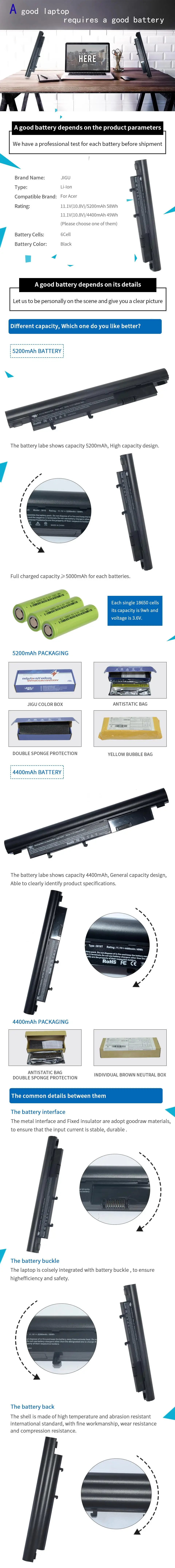 Аккумулятор для ноутбука acer AS09D31 AS09D34 Aspire 3410 3750 3810T 3811T 4410 4810T 5410 5538 5810T 3810 4810 5810 3750 3410G 3750G