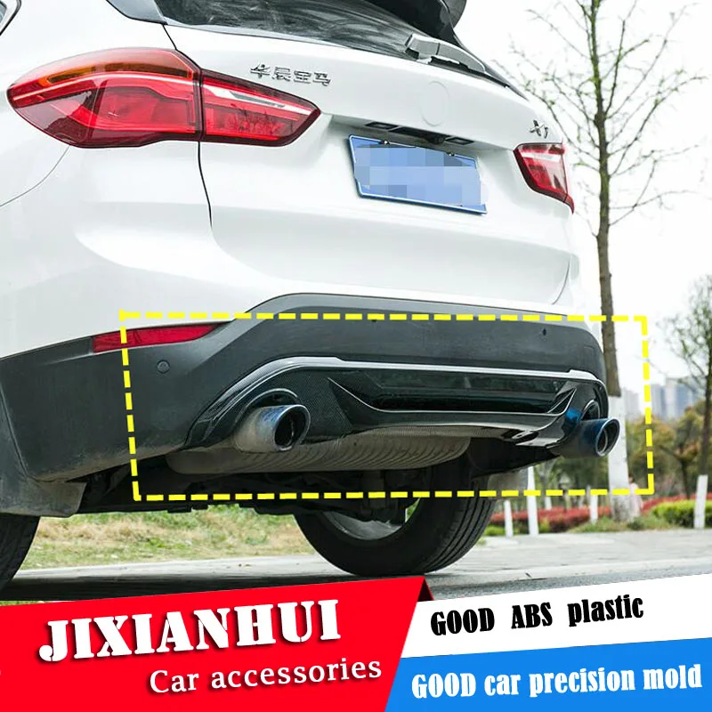 For BMW X1 F48 Body kit spoiler 2017-2019 1 series ABS Rear lip rear front Bumper Diffuser Bumpers Protector | Автомобили и