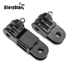 Длинное и короткое регулируемое крепление для Gopro Hero 876 5 4 Session SJCAM Xiaomi yi 4K Eken h9 Go Pro Аксессуары для диджея