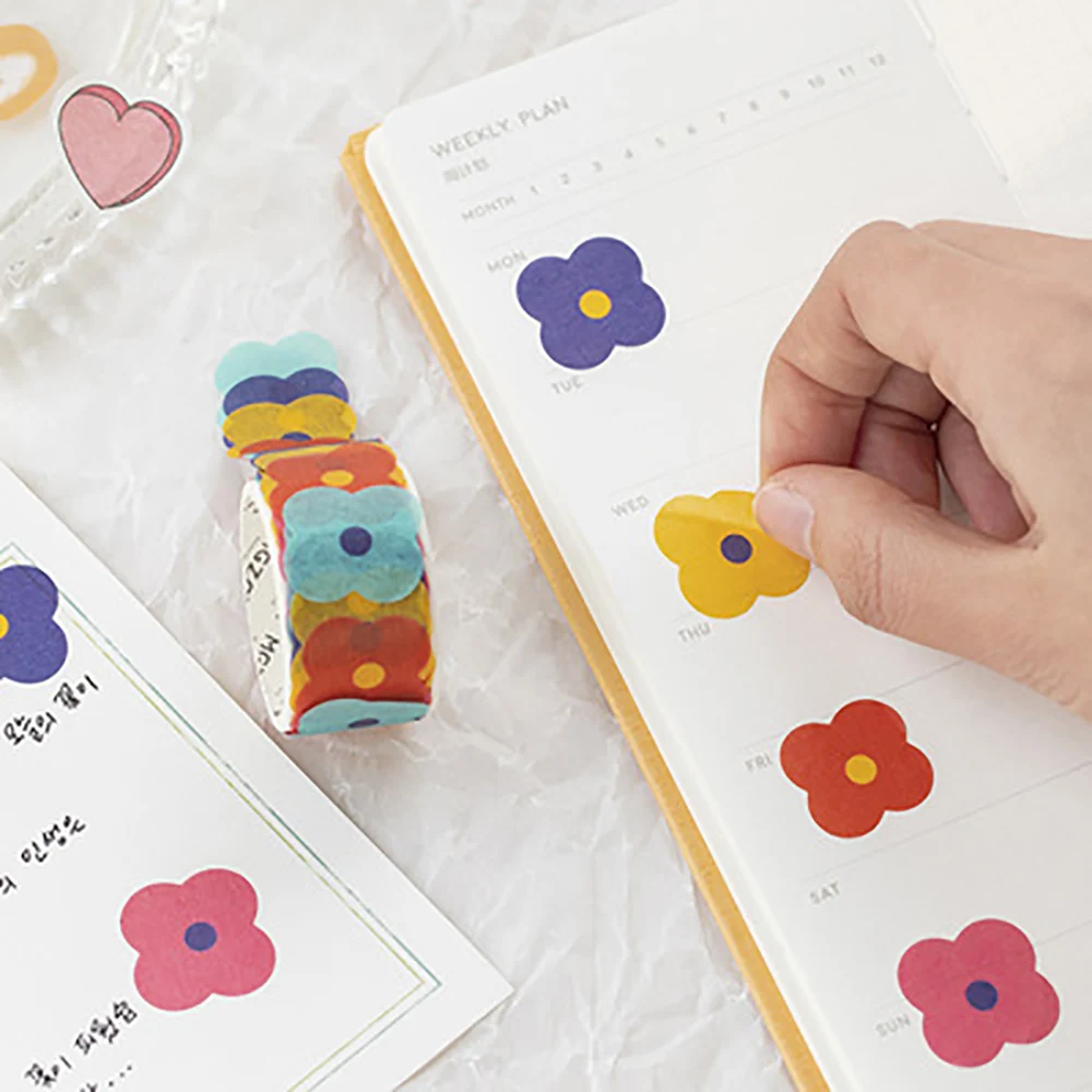 

1Pc Kawaii Hand Account Washi Tape DIY Scrapbook Diary Decoration Self-adhesive Paper Tape Stickers Cute Stationery