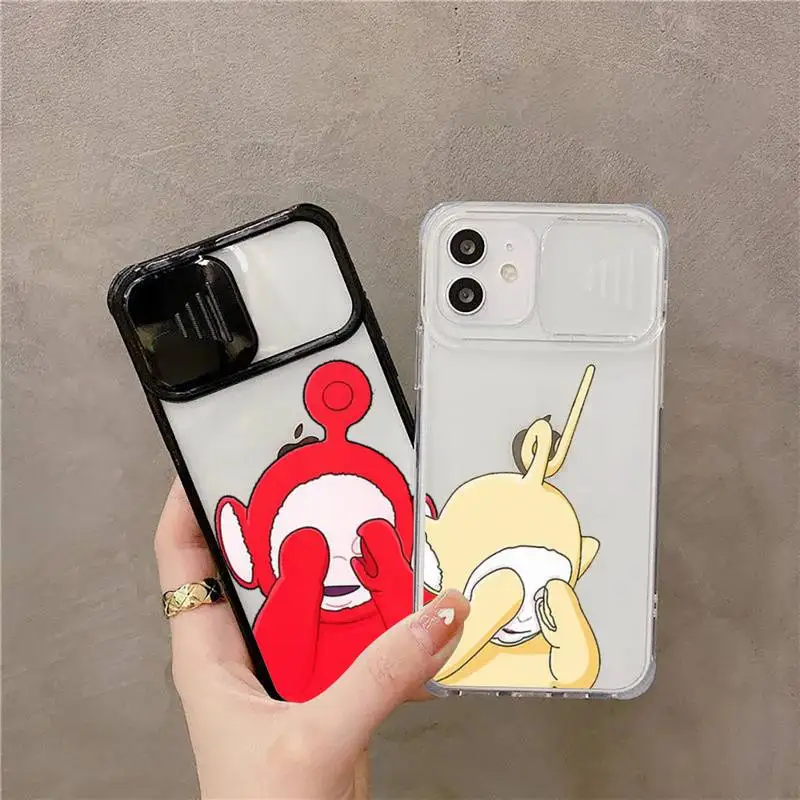 

aerial baby funny cartoon Phone Case For iPhone 7 8 11 12 X XS XR MINI Pro Max Plus Slide Camera Lens Protection