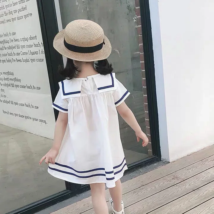 Летний Повседневный детский пляжный сарафан для девочек вечерние платье