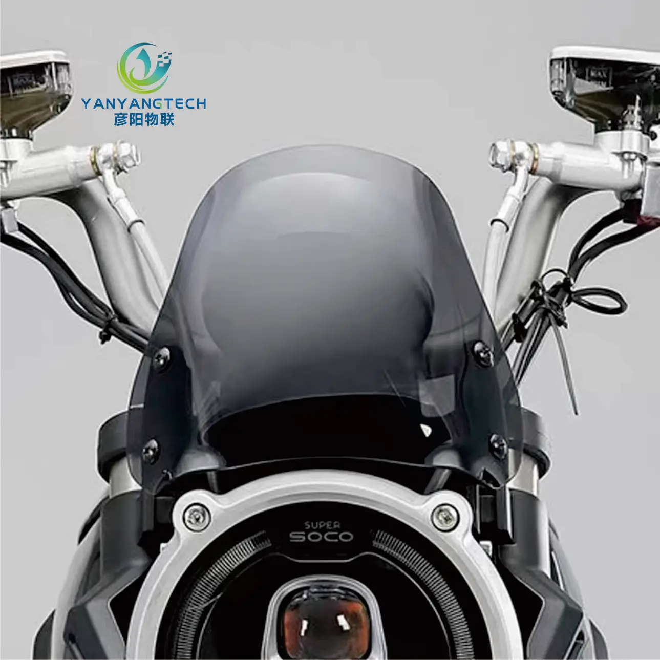 

Super SOCO TC Grids Original Accessories Front Special Windshield