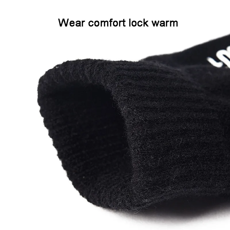 Нескользящие перчатки для сенсорных экранов влюбленных шерстяные мужчин и