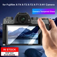 2pcs camera original 9h camera tempered glass lcd screen protector for fujifilm fuji x t4 x t3 x t2 x t1 x h1 camera