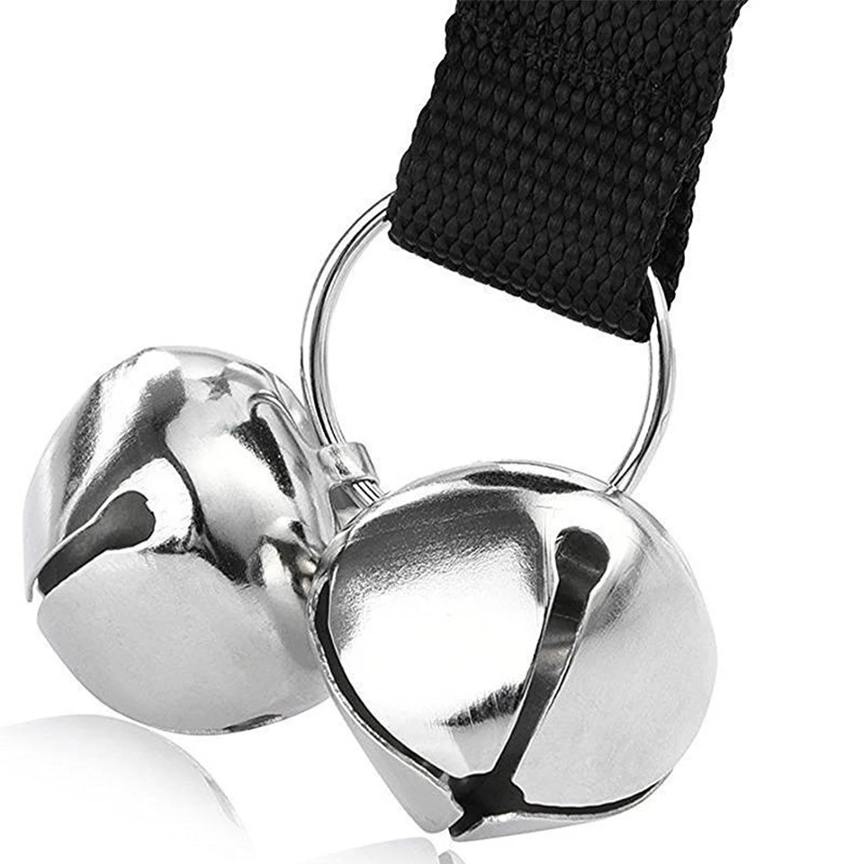 Маленький Лесной щенок колокольчики дверные звонки для собак ручка тренировки