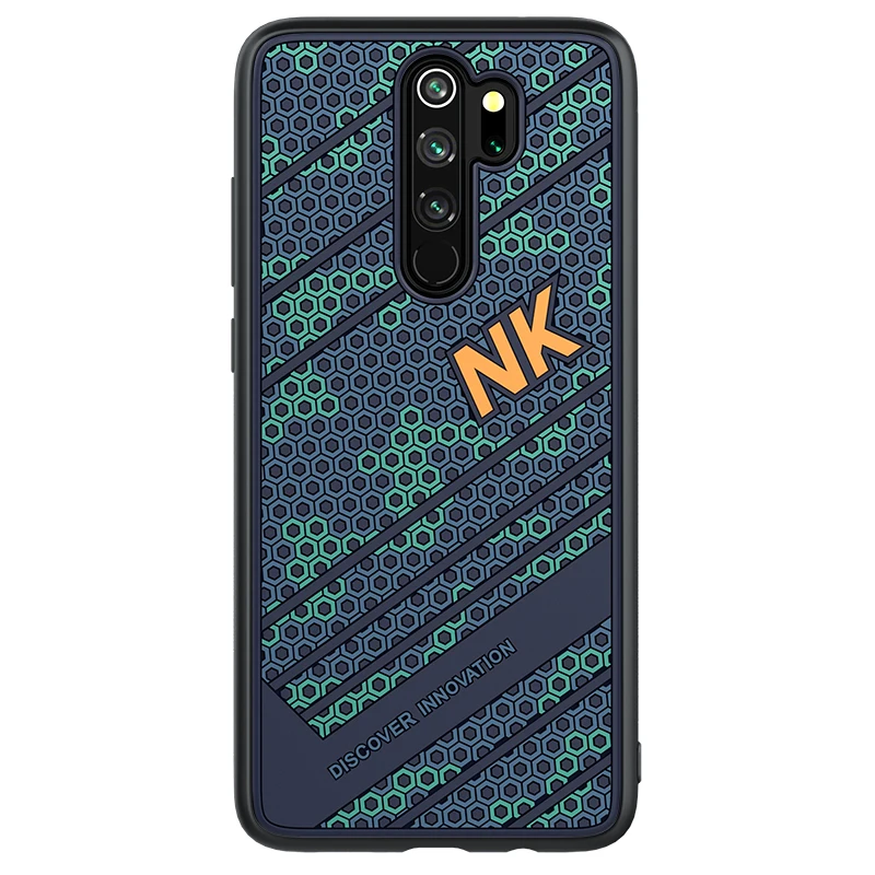 Оригинальный мобильный телефон NILLKIN Striker чехол для Xiaomi Redmi Note 8 Pro силиконовый 3D с