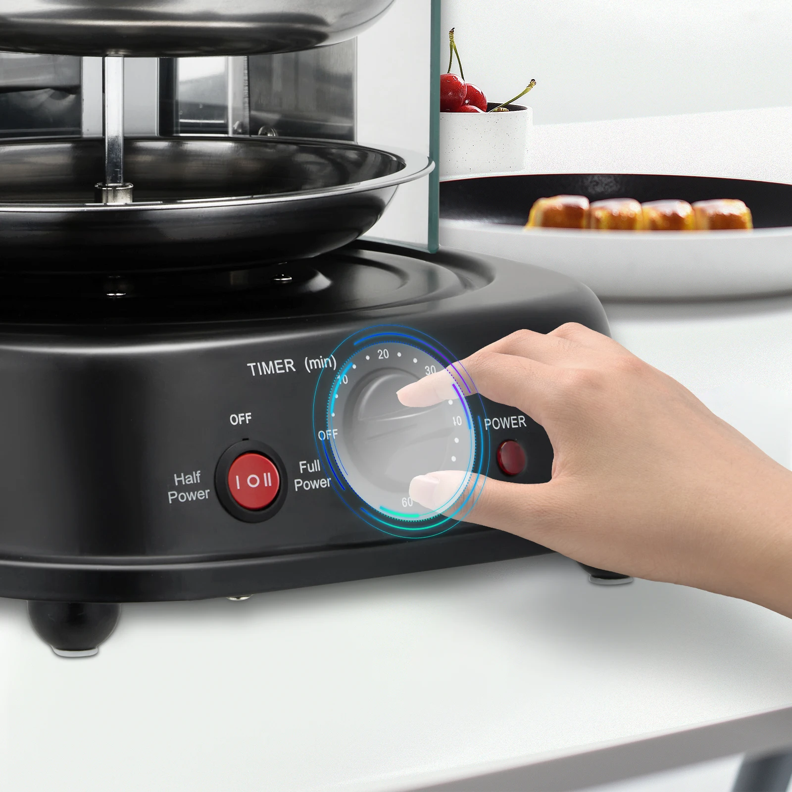 smokeless electric barbecue grill self rotating skewers machine brazilian barbecue machine vertical roasted sweet potato machine free global shipping