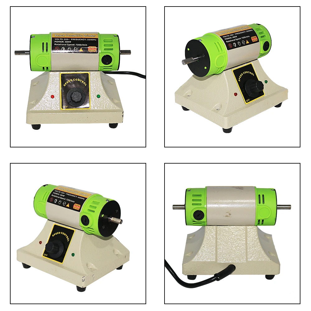Multifunction Jewelry Rock Polishing Buffer Machine Jewelry Grinder Mill Polishing Machine Jewelry Table Bench 350W 10000RPM