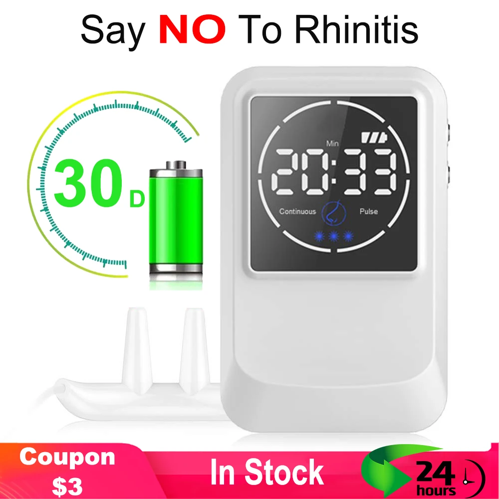 

FDA PASS Relieve allergic rhinitis Sinusitis Cure Therapy Nose Treatment Nose Massage Device Cure Hay Fever