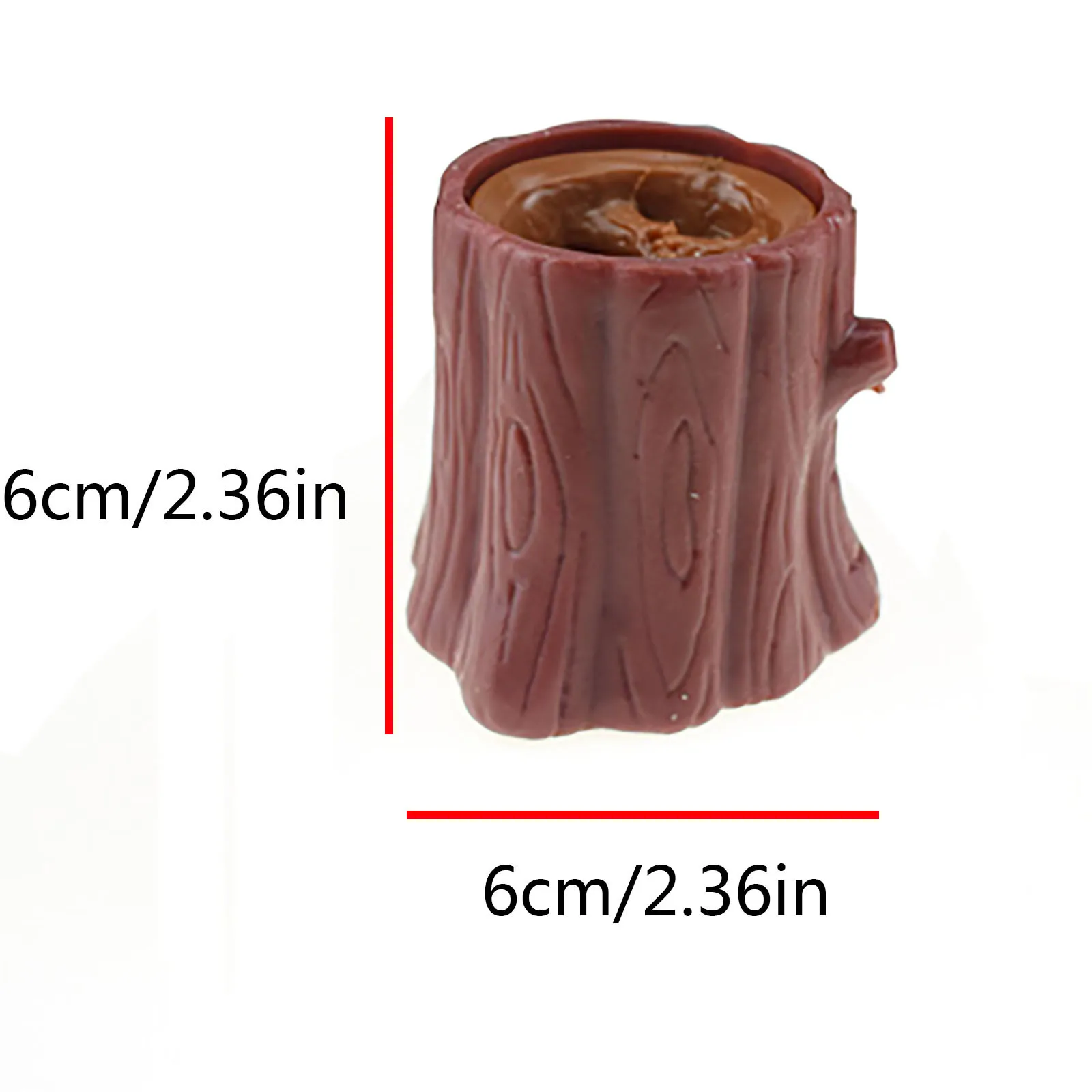 

Squeeze Toy Telescopic Squirrel Arise Design Silicone Stress Relief Decompression Toy for Prank Kids Adult Gift Fidget Toy