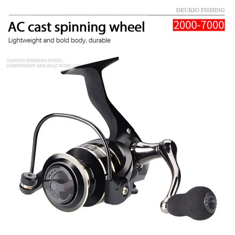 Рыболовное снаряжение рыболовная удочка переменного тока Рыболовная катушка со