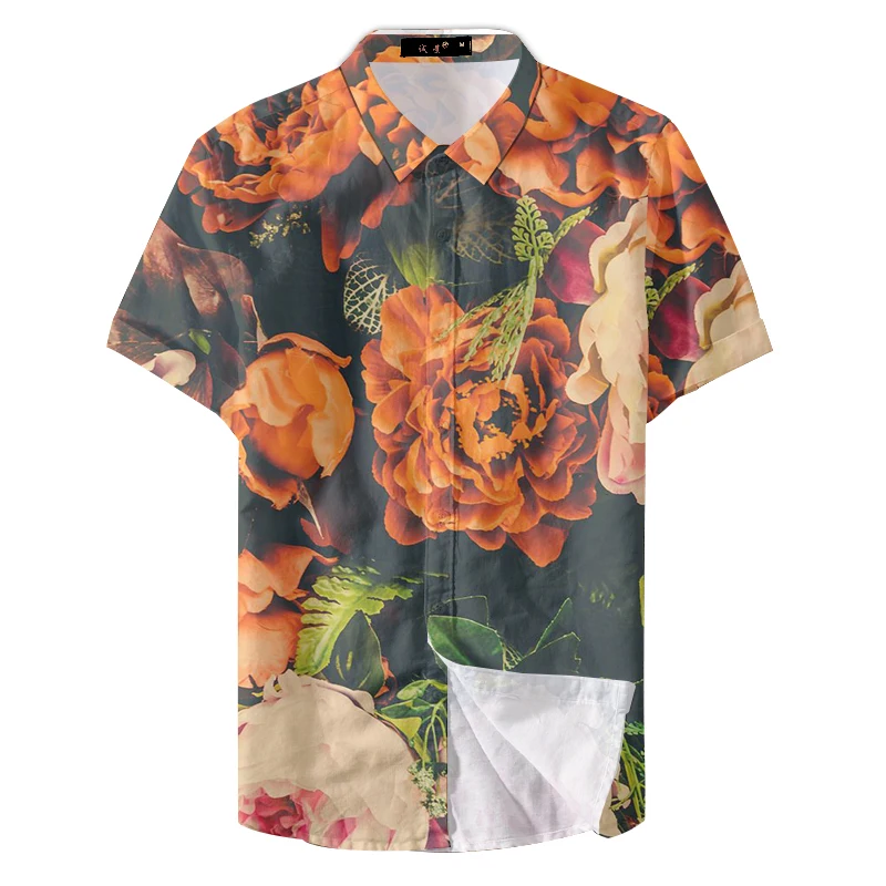 2021 Новая модная быстросохнущая Мужская цветная Повседневная рубашка|Рубашки с