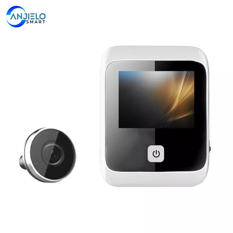 

Peephole Doorbell Camera with 3.0 Inch Color Screen Electronic Doorbell LED Lights Video Door Viewer Video-eye Home Security