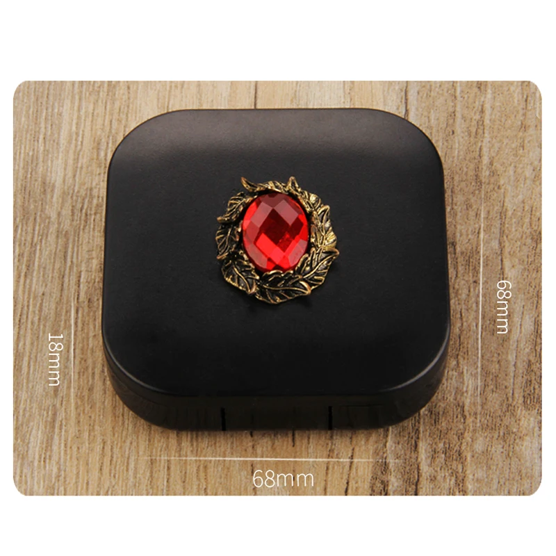 Mini Mirror Contact Lens Travel Kit Lenses Box Holder Plastic Hard Container For Case | Аксессуары для одежды