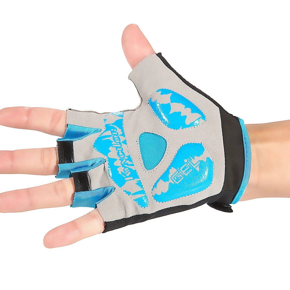 Спортивные велосипедные перчатки с открытыми пальцами Нескользящие Летние