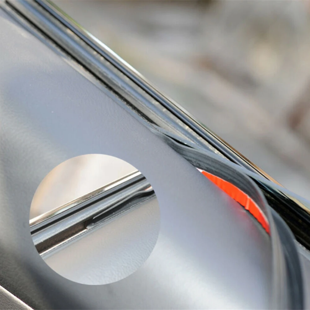 

2M V Shape Car Door Casement Trim Edge Moulding Rubber Weatherstrip Seal Strip
