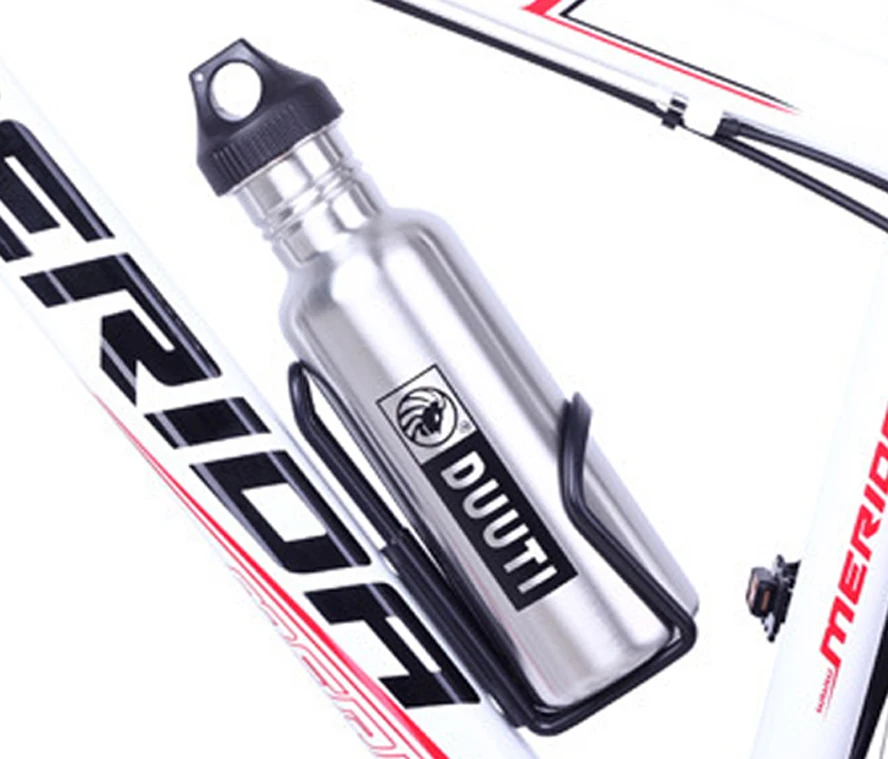 Спортивная бутылка для воды из нержавеющей стали 750 мл 170 г MTB горного велосипеда