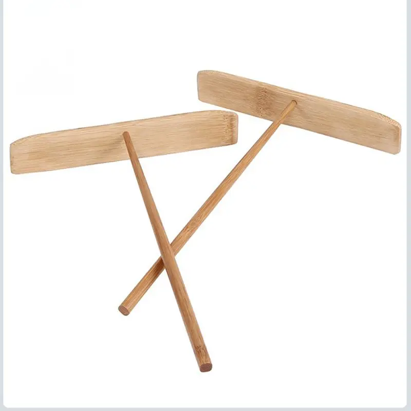 Блинные грабли бамбуковый Блинный инструмент Quiche скребок для изготовления