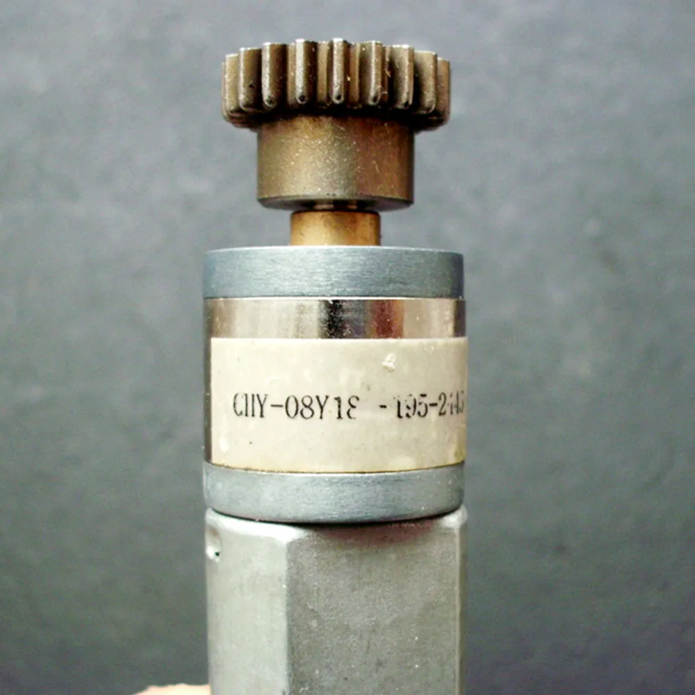 Миниатюрный редукторный двигатель 180, постоянный ток 5 В, 12 В, 24 В, медленная скорость 45 об/мин, полностью металлический, с металлической шестерней 0,8 м, 20 т, большой крутящий момент, двигатель-робот с угольной щеткой