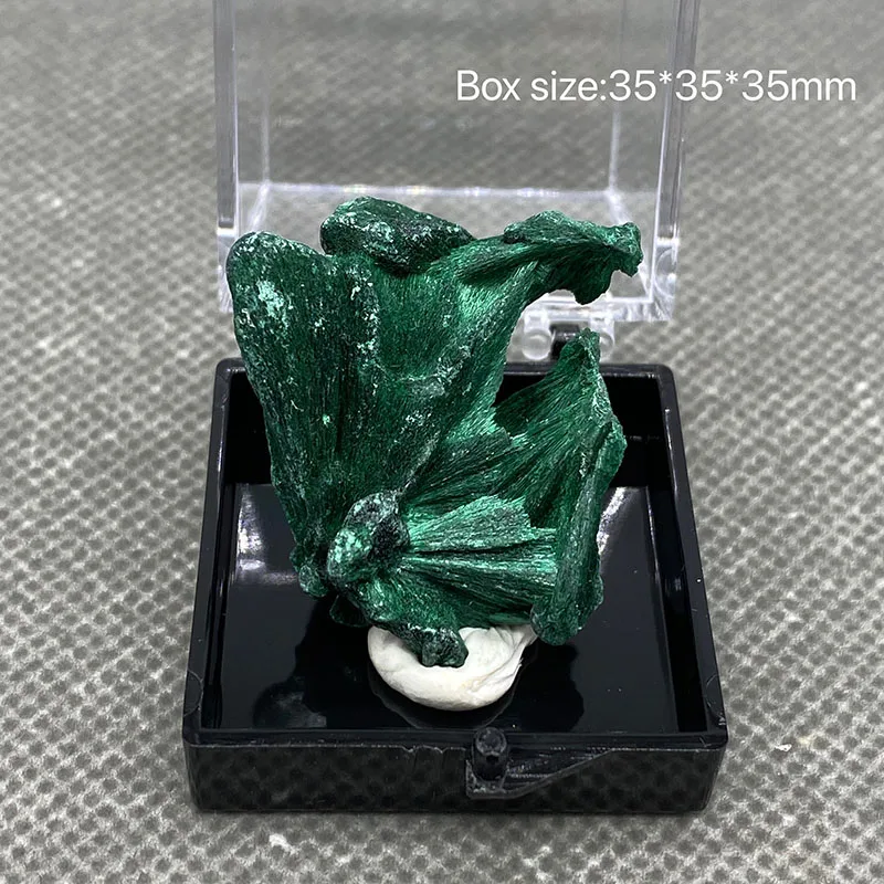 Натуральный Зеленый Малахит необработанный камень искусственный бархатный